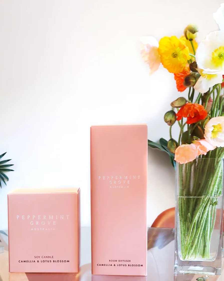 Camellia & Lotus Blossom Candle