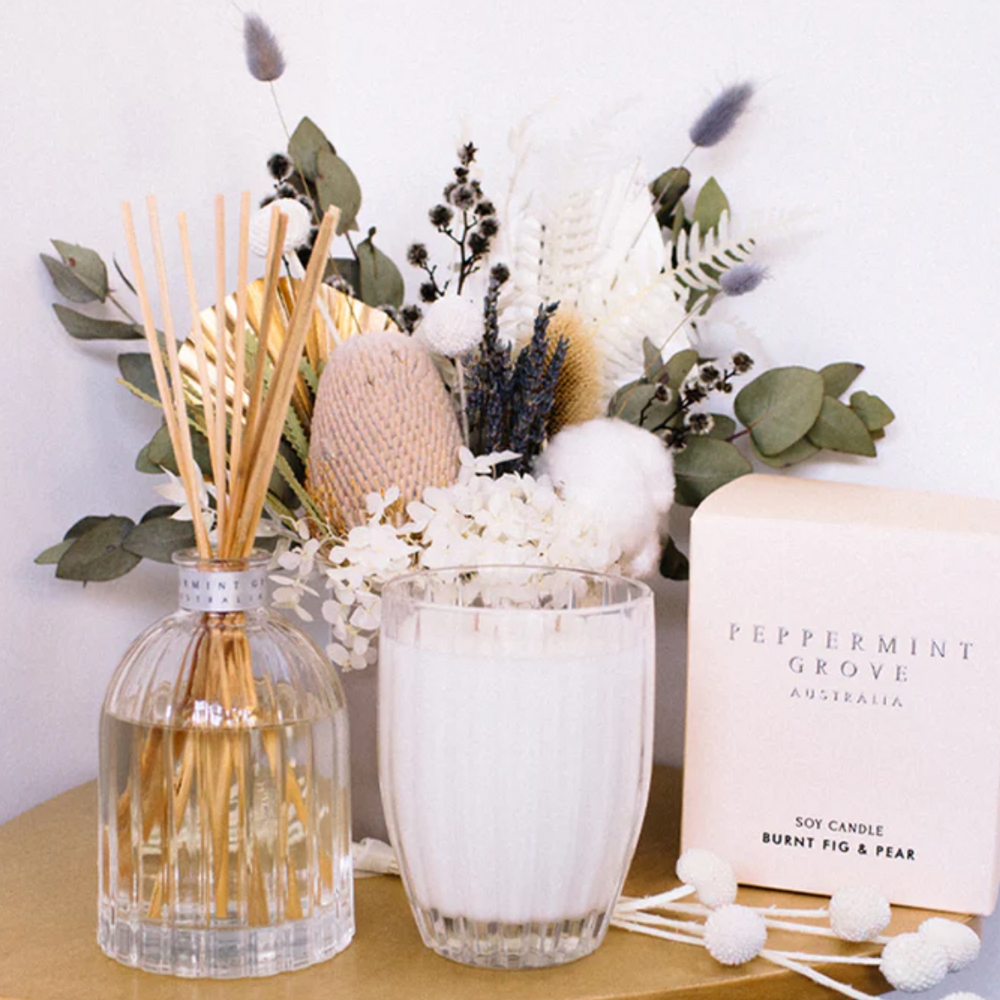 Burnt Fig & Pear Small Candle