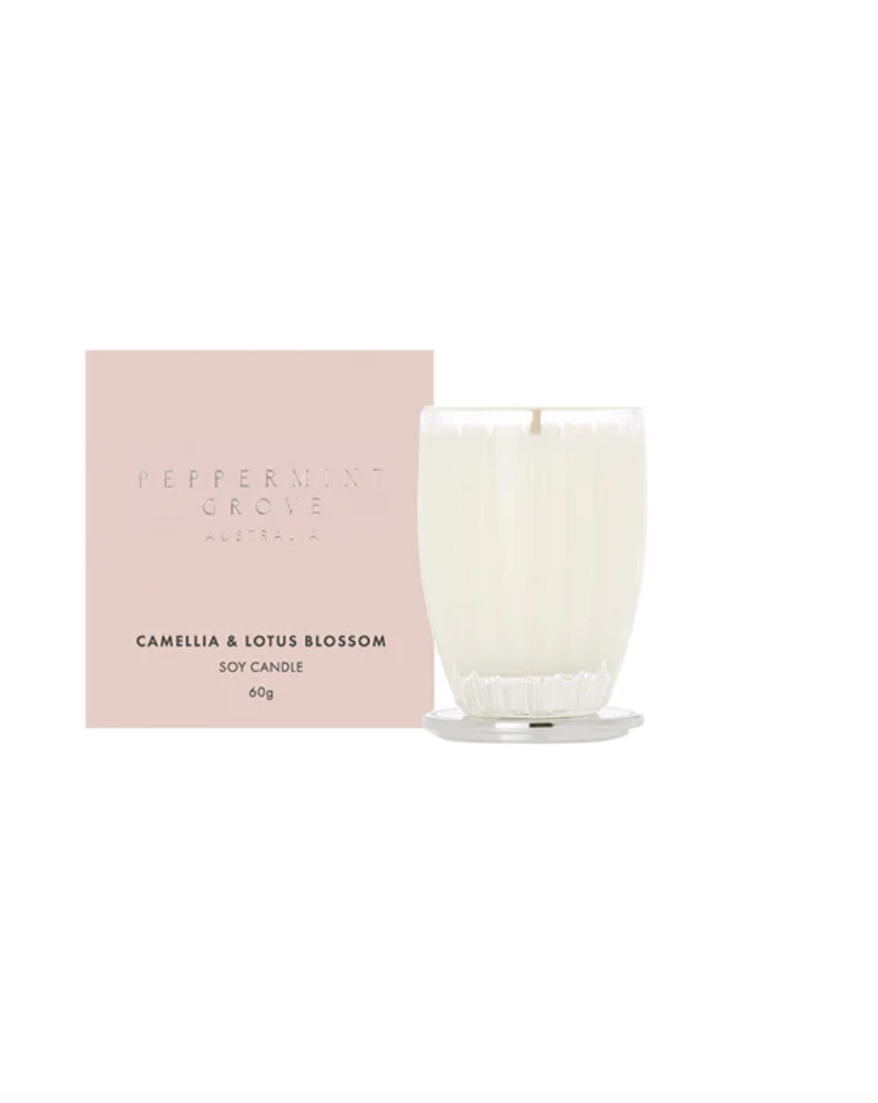 Camellia & Lotus Blossom Small Candle