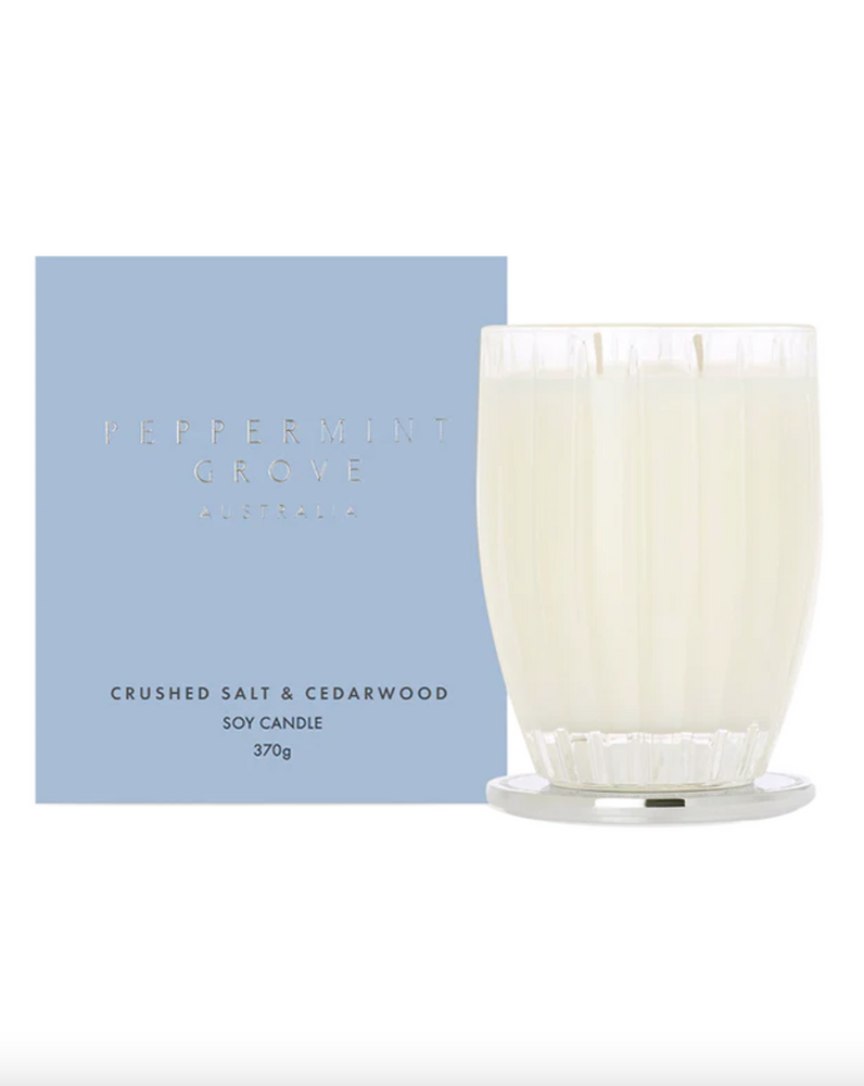 Crushed Salt & Cedarwood Candle