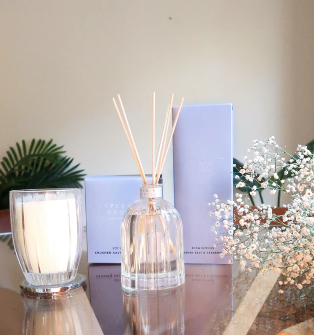 Crushed Salt & Cedarwood Candle