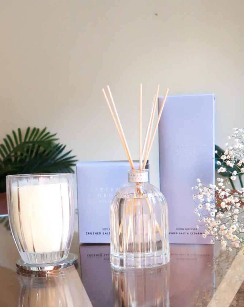 Crushed Salt & Cedarwood Small Candle