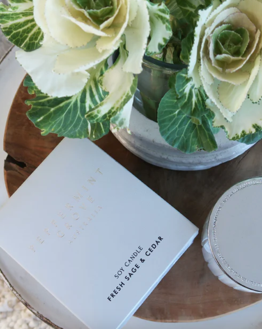 Fresh Sage & Cedar Candle