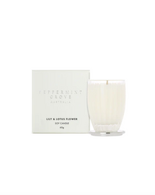  Lily & Lotus Flower Small Candle
