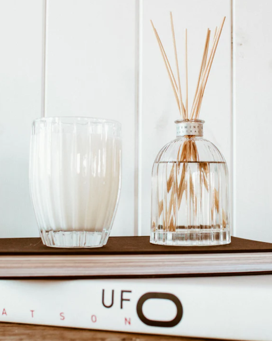 Red Plum & Rose Small Candle